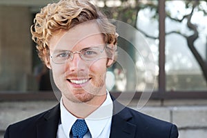 Portrait of a young businessman