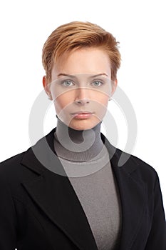 Portrait of young businesswoman