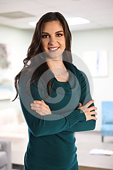 Portrait of Young Businesswoman