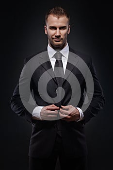 Portrait of young businessman