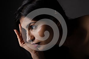 Portrait of young Indian Female