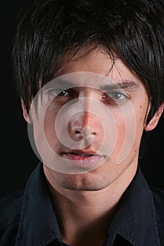 Portrait - young man face