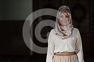 Portrait Of Young Muslim Woman