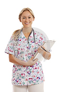 Portrait of young nurse