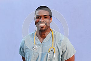 Portrait of a young smiling nurse