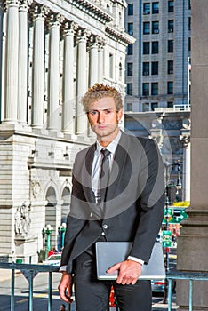 Portrait of Young Successful Businessman