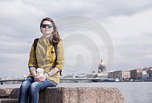 Portrait of young woman photo
