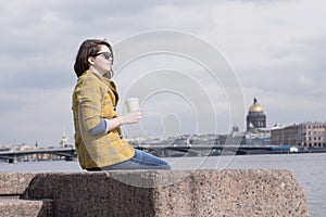 Portrait of young woman photo