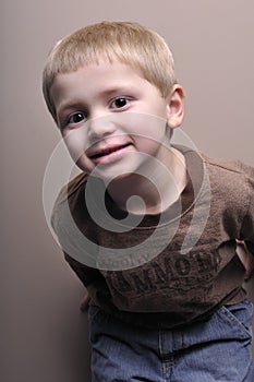 Portraits of little boy
