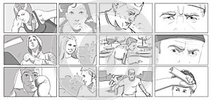 Portraits for storyboards