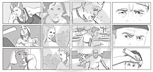 Portraits for storyboards photo