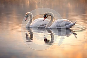 Elegant Swan Lake