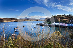 Portree Harbour, Skye, Scotland