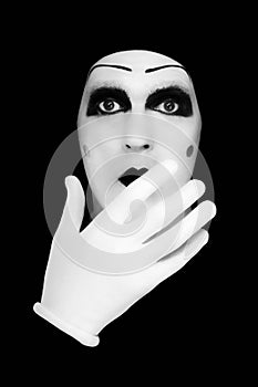 Portret of the mime