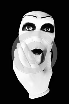 Portret of the mime