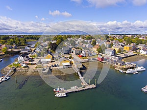 Portsmouth aerial view, New Hampshire, USA