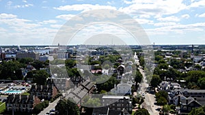 Portsmouth, Virginia, Olde Towne, Aerial View, Amazing Landscape