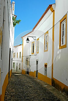 Portugal, Alentejo, Evora; typical street photo