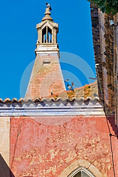 PORTUGAL, ALGARVE chimneys in Alcantarilha