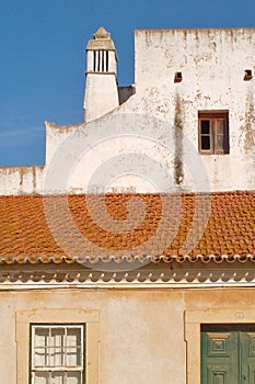 PORTUGAL, ALGARVE chimneys in Alcantarilha