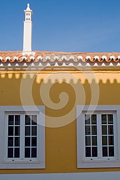 PORTUGAL, ALGARVE chimneys in Castro Marim