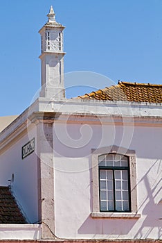 PORTUGAL, ALGARVE chimneys in Olhao