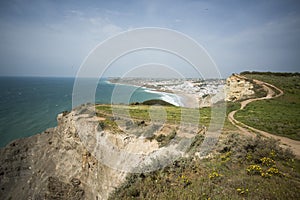 PORTUGAL ALGARVE LUZ BEACH ATLANTIC OCEAN