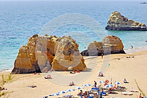 Portugal, Algarve, Portimao: Beach