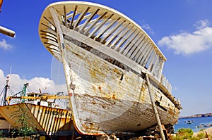 Portugal, Algarve, Sagres: Whaling bark