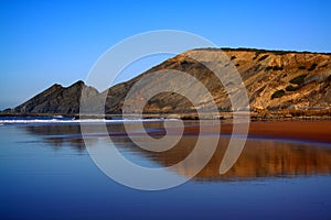 Vicentine coast, Algarve, South Western Portugal. photo