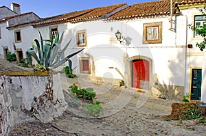 Portugal, area of Alentejo, Marvao: Typical house