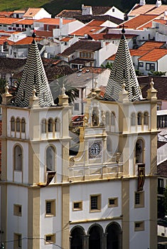 Portugal Azores Islands Terceira baroque church - Angra do Heroismo photo