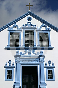 Portugal Azores Islands Terceira baroque church - Angra do Heroismo photo