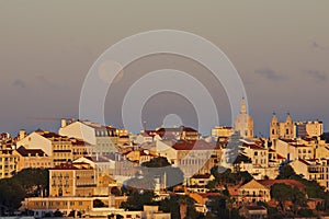 Portugal: Buildings in central Lisbon