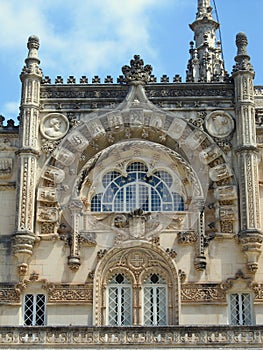 Portugal - Bussaco Palace faÃÂ§ade photo