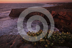 Portugal: Coastline during dusk