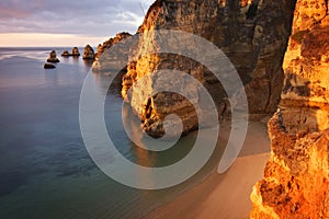 Portugal: Dona Ana beach in Lagos photo