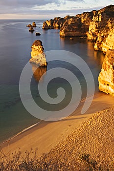 Portugal: Dona Ana beach in Lagos photo