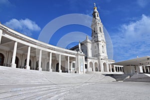 Portugal, Fatima, Basilica Notre Dame de Rosaire. photo