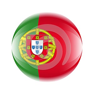 Portugal flag icon in the