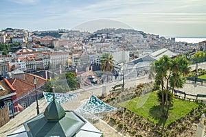 Portugal, Lisabon, city center, house. 2014 photo