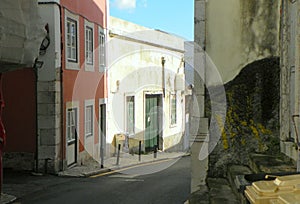 Portugal, Lisbon, 26 Rua da Veronica, old town street