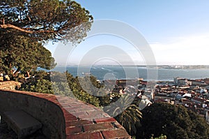 Portugal, Lisbon; panoramic view photo