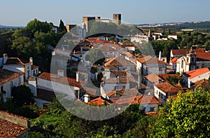 Portugal, Lisbon. Picturesque, medieval town of Obidos. photo