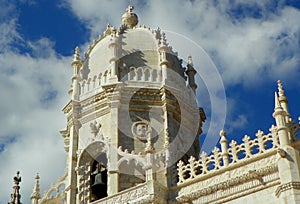 Portugal, Lisbon, Prasa do Imperio, Jeronimos Monastery (Mosteiro dos Jeronimos), dome of the monastery photo