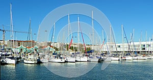 Portugal, Lisbon, Prasa do Imperio, yacht mooring photo