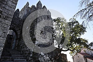 Portugal, the Minho, Castelo da PÃÂ³voa de Lanhoso castle photo