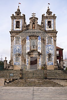 Portugal, oporto the ancient church of carmo photo