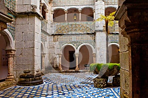 Portugal, Pena Palace, Sintra, royal residence of Prince Ferdinand