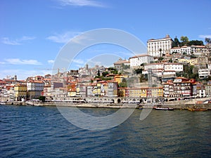 Portugal. Porto city, and river Doro.